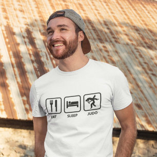 T-shirt Coma o judo do sono