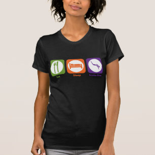 T-shirt Coma o mergulho do mergulhador do sono