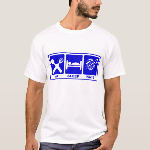 T-SHIRT COMA O SINAL DA MALHA DO SONO