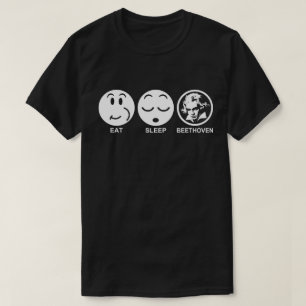 T-shirt Coma o sono Beethoven