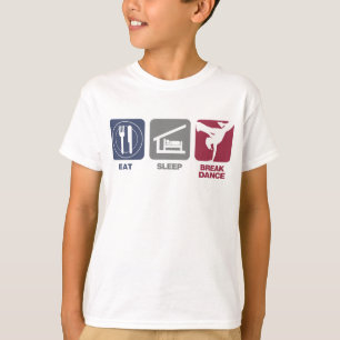 T-shirt Coma o sono Breakdance - menina