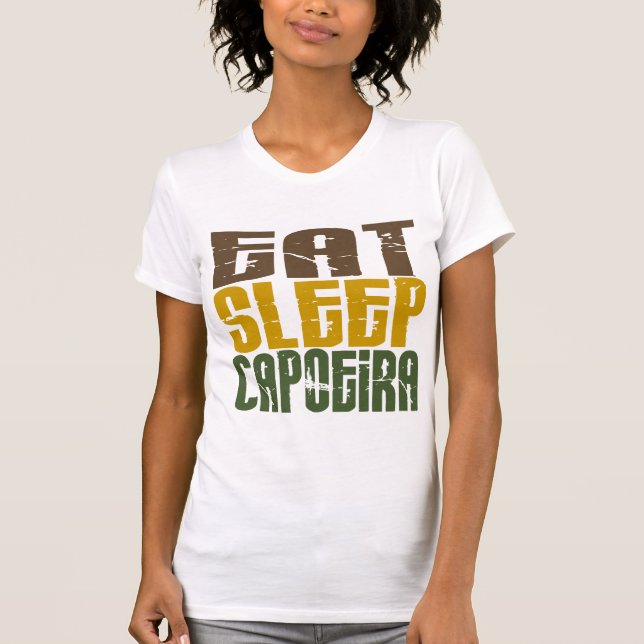 T-shirt Coma o sono Capoeira 1 (Frente)
