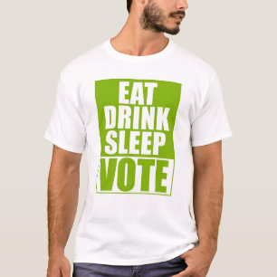T-shirt Coma o voto do sono da bebida