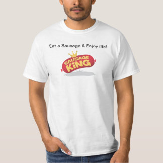 T-shirt Coma uma salsicha