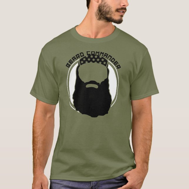 T-SHIRT COMANDANTE DA BARBA (Frente)