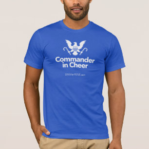 T-shirt "Comandante T americano unisex do roupa no elogio"