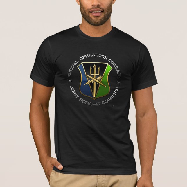 T-shirt Comando comum DUI das forças do SOC (Frente)