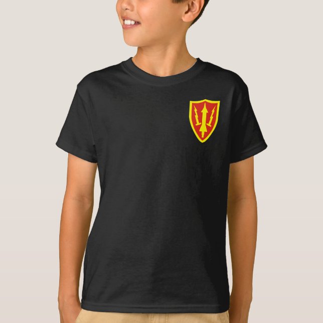 T-shirt Comando da defesa aérea do exército (Frente)
