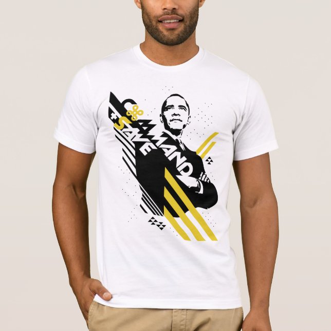 T-shirt Comando e Salvar (Frente)