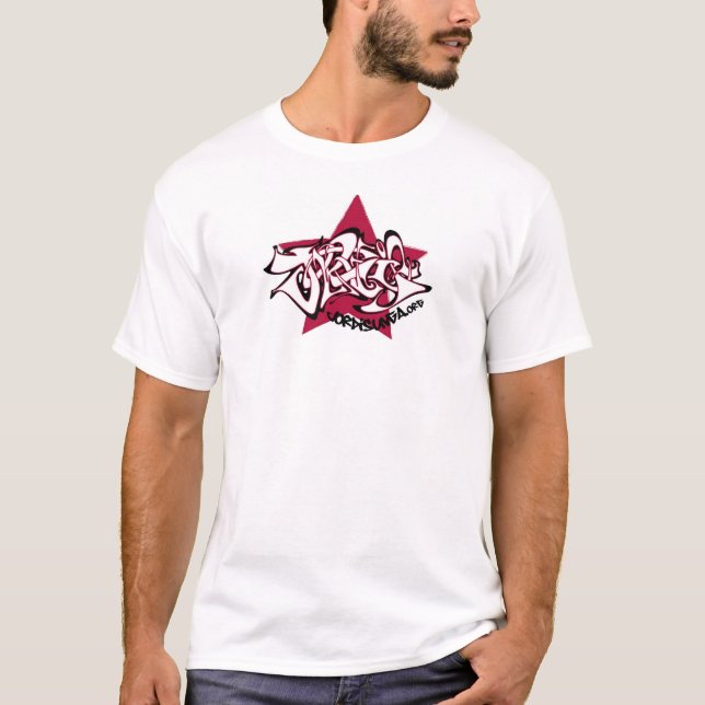 T-shirt combinado de Jordis (Frente)