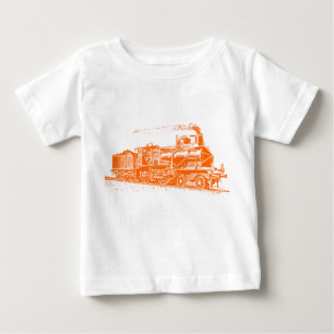 T-shirt Comboio 03 - Laranja