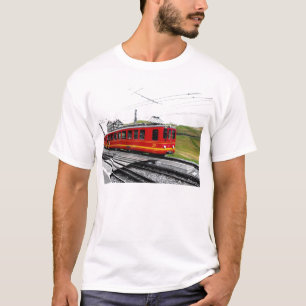 T-shirt Comboio Jungfraubahn na Suiça