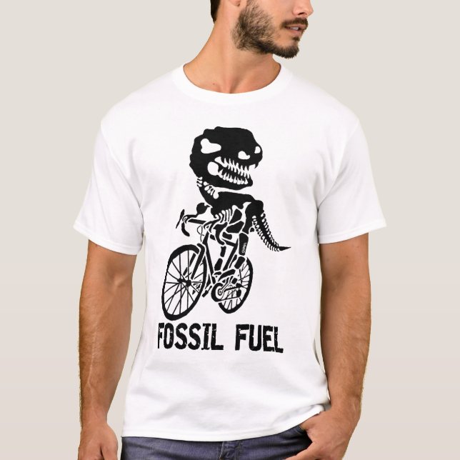 T-shirt Combustível fóssil (Frente)