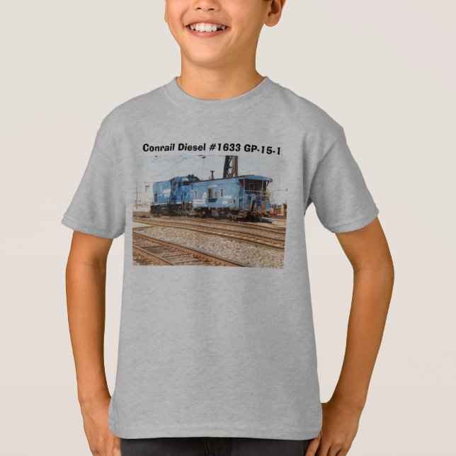 T-shirt Combustível para motores diesel N.º 1633 GP-15-1 (Frente)