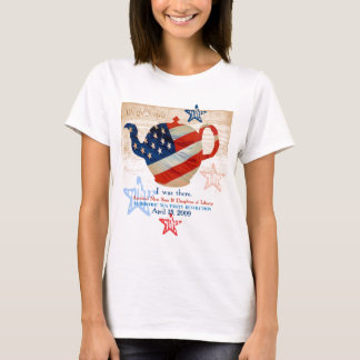 T-shirt comemorativo de TeaParty