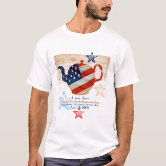 T-shirt comemorativo de TeaParty