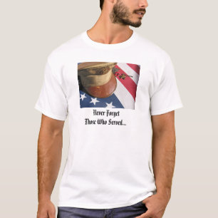 T-shirt comemorativo do herói do Memorial Day