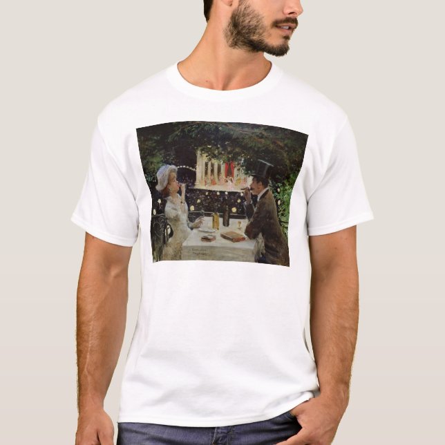 T-shirt Comensal em Les Ambassadeurs, c.1882 (Frente)