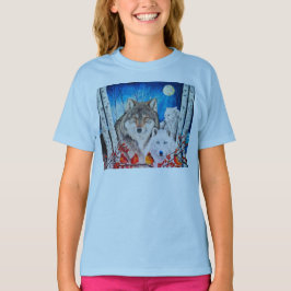 T-shirt ComfortBlend® Hoodie para crianças