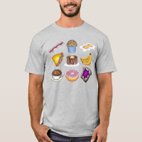 Comida de café da manhã Ovos de torrada Muffins de