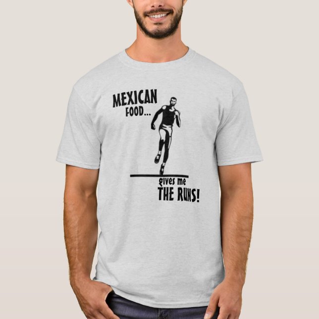 T-shirt Comida mexicana (Frente)