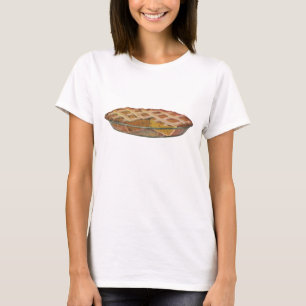T-shirt Comidas Antigas, Sobremesa, Torta de Abóbora de Aç