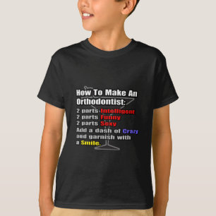 T-shirt Como fazer um ortodontista