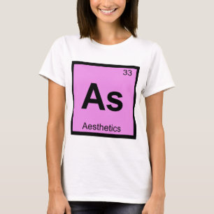 T-shirt Como - Filosofia da Estética Símbolo da Química