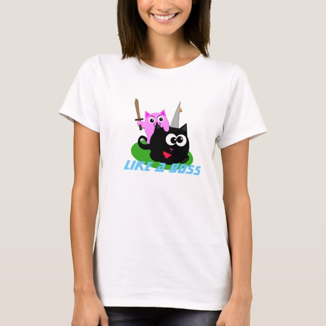 T-shirt Como um chefe (Frente)