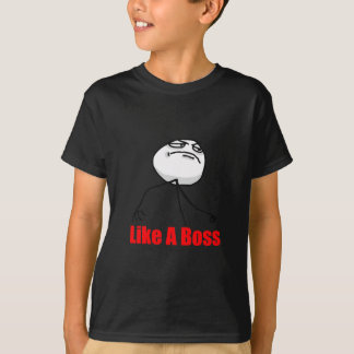 T-shirt Como um chefe