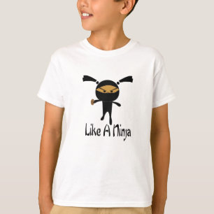 T-shirt Como um Ninja