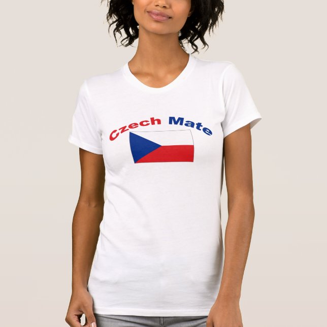 T-shirt Companheiro checo (Frente)