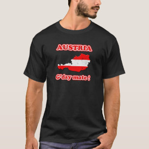 T-shirt Companheiro de Áustria - de G'day!