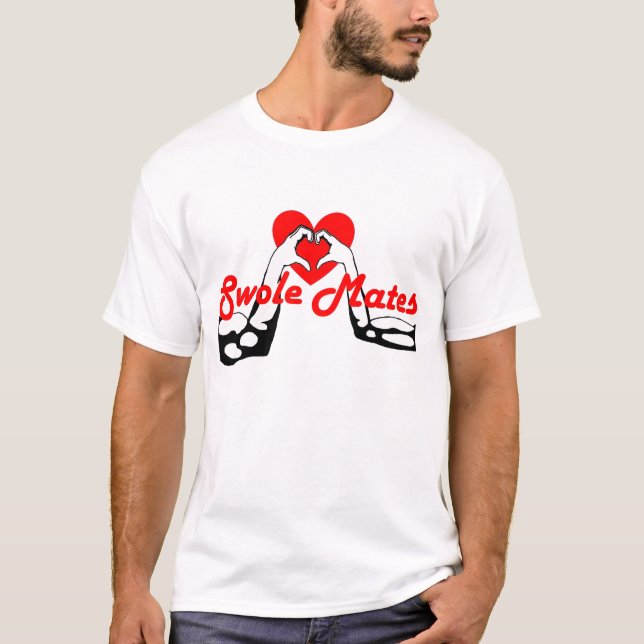 T-shirt Companheiros de Swole (Frente)