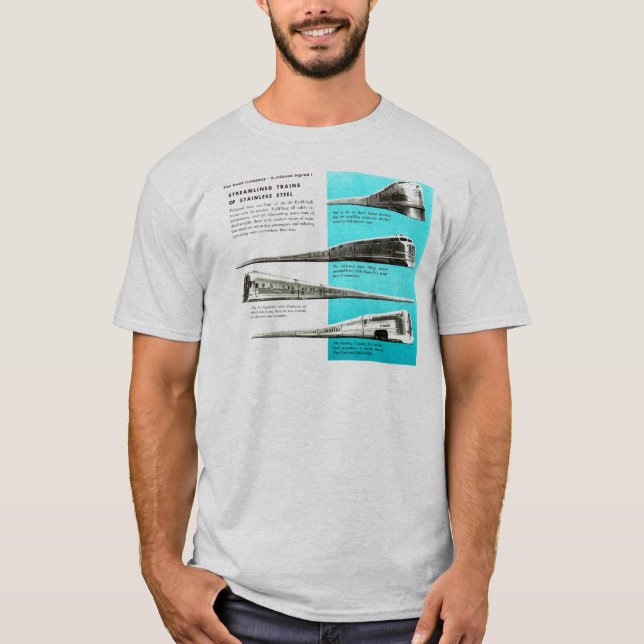 T-shirt Companhia Budd - Uma Lenda Ferroviária (Frente)
