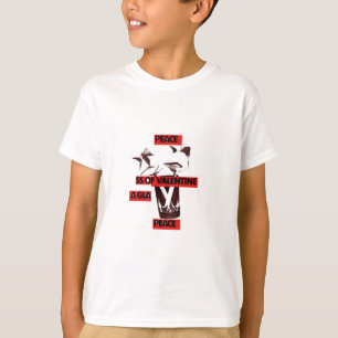 T-shirt Compartilhe o Amor: Um Copo de Arte Namorados para