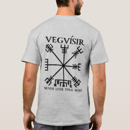 T-shirt Compasso de Vegvisir "Viking" (preto)