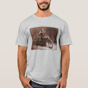 T-shirt Competência da motocicleta: Vencedor 100 MI. raç