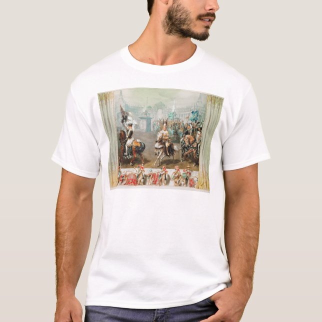 T-shirt Competiam do cavaleiro (Frente)