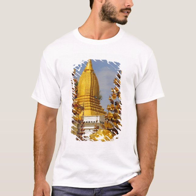 T-shirt complexo da Pagode Shwe Zigon em Bagan (Pagan), (Frente)