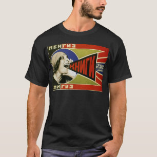 T-shirt "Compre livros" por Alexandr Rodchenko