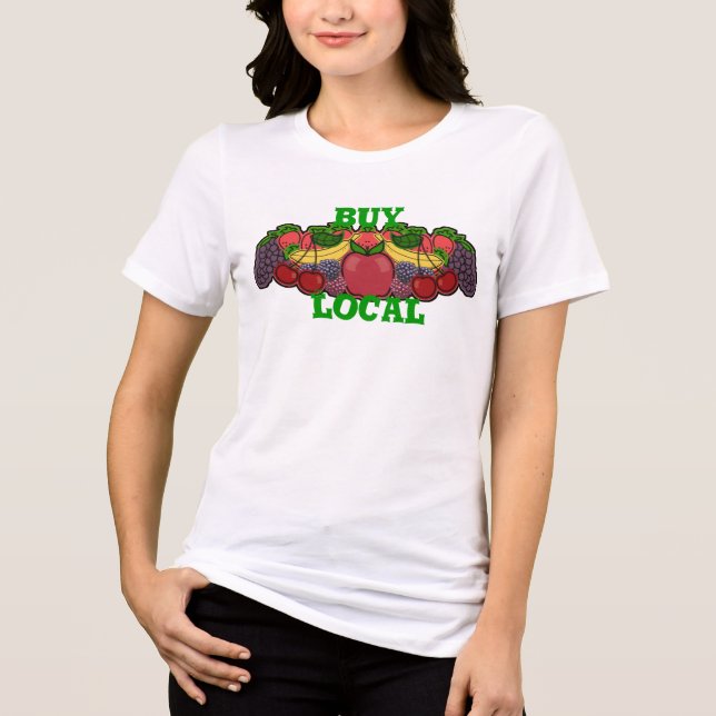 T-shirt Compre Local (Frente)