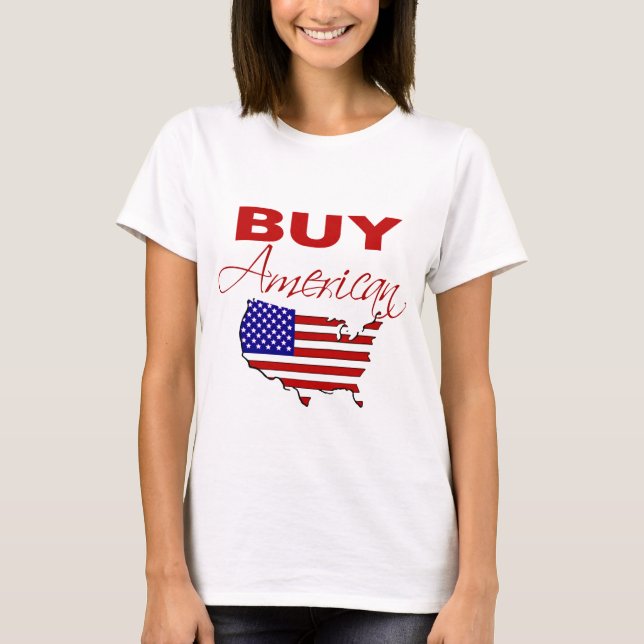 T-shirt Compre o Tshirt americano (Frente)
