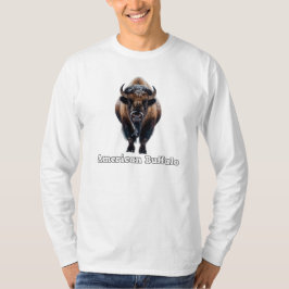 T-Shirt Comprido de Buffalo Americano