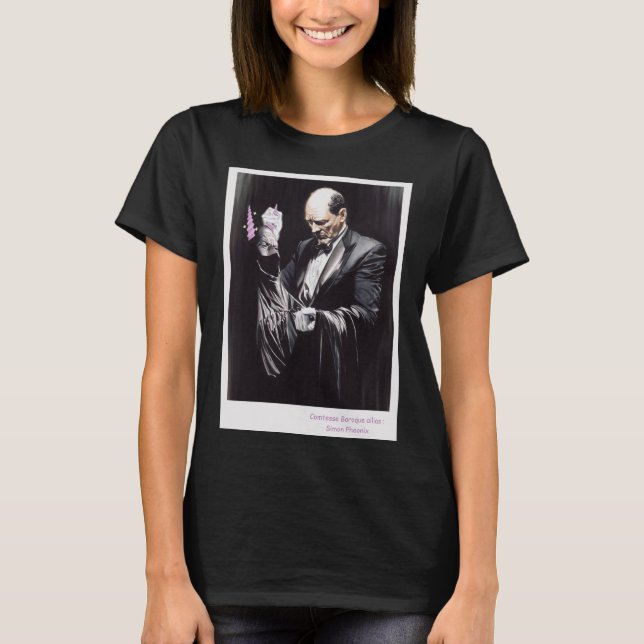 T-SHIRT COMTESSE BAROQUE (Frente)