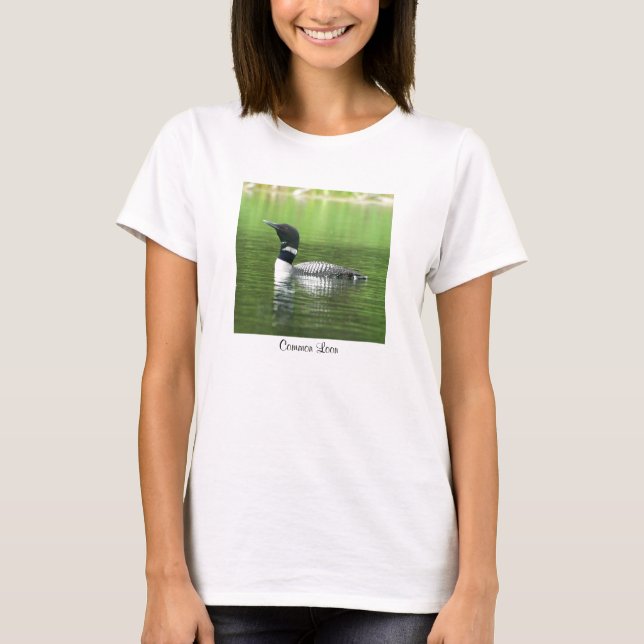 T-shirt comum do mergulhão-do-norte (Frente)