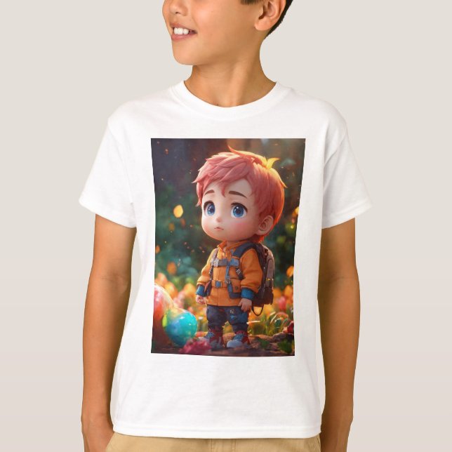 T-shirt concebida (Frente)