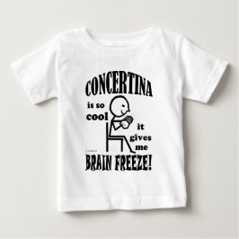 T-shirt Concertina, Congelamento Cerebral