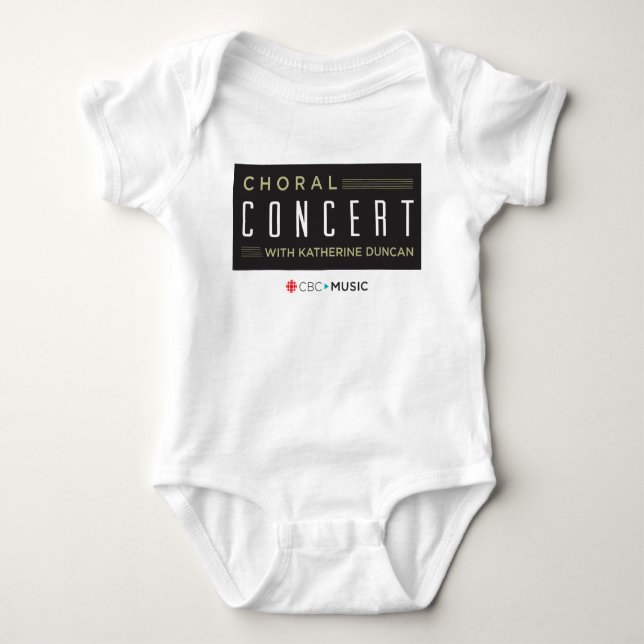T-shirt Concertos Choral CBC (Frente)