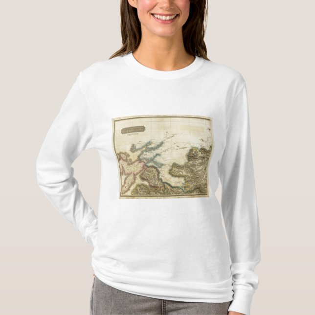 T-shirt Condado norte de Inverness (Frente)
